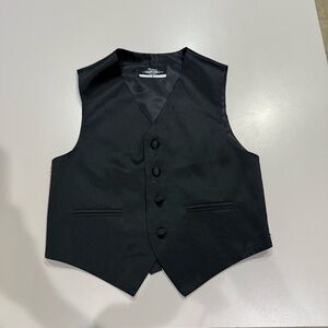 Churchill & Co Formal Black Vest for Boys Size 5